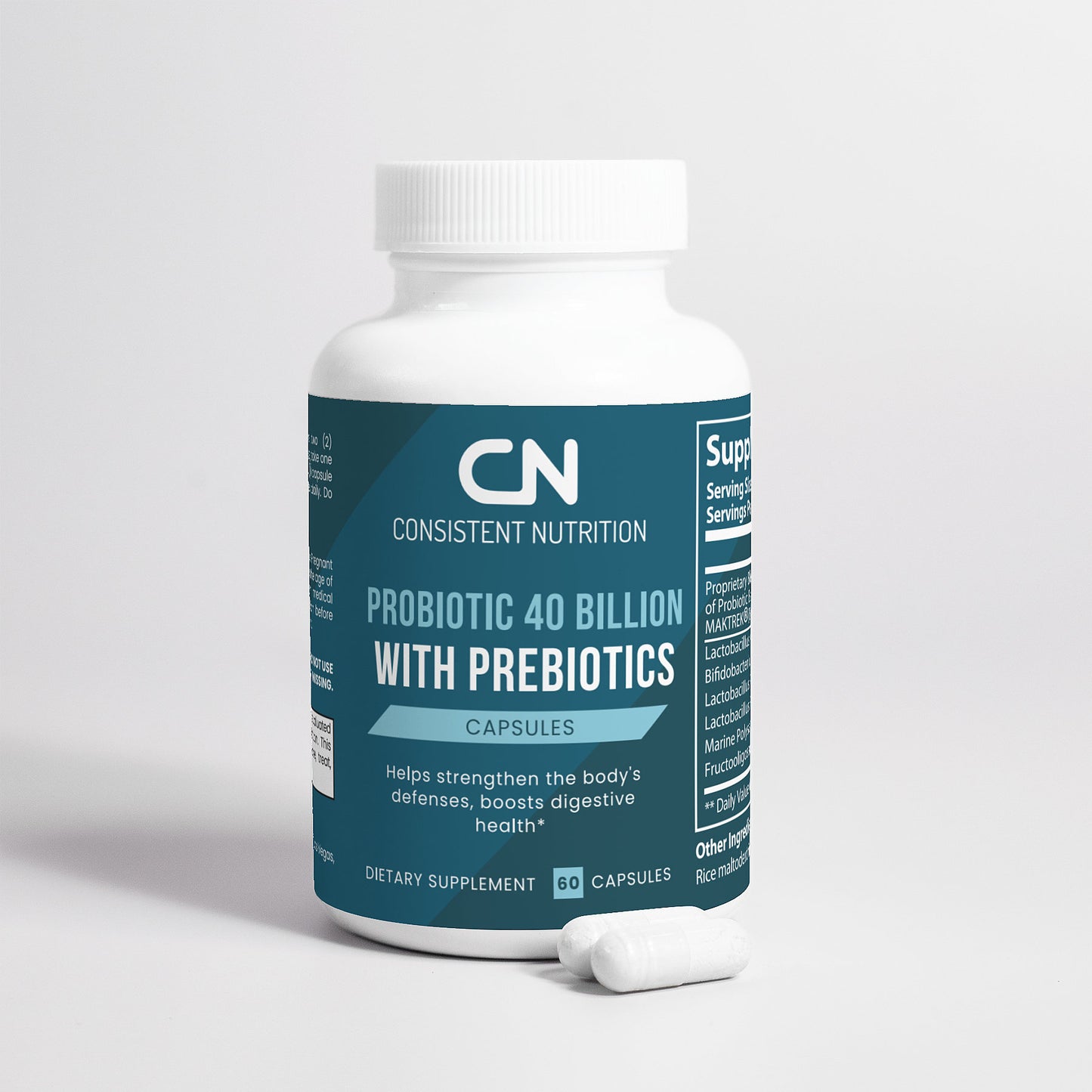 Probiotic 40 Billion with Prebiotics